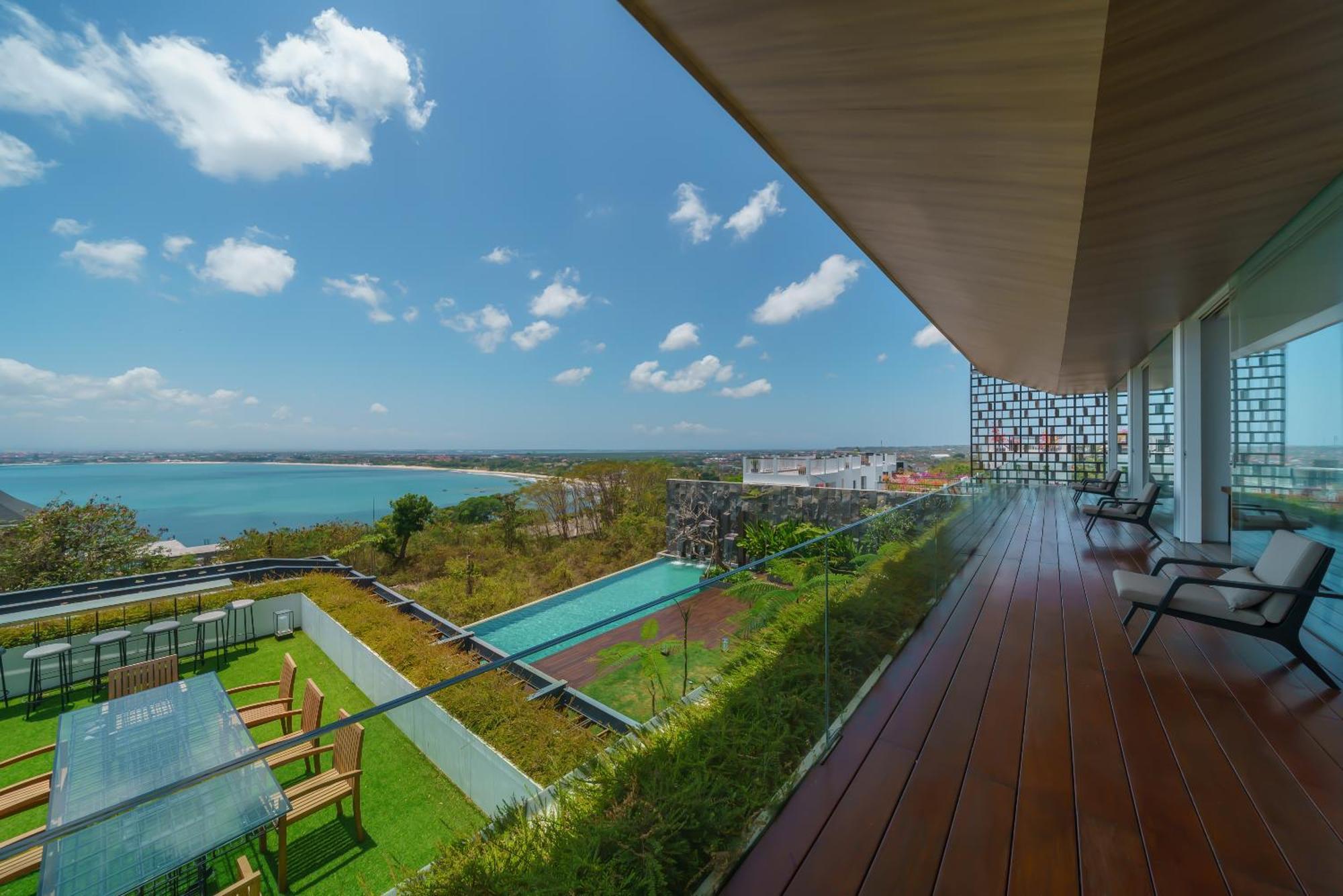 Beyond The Sea - Luxe Sea View Villa In Jimbaran Bagian luar foto