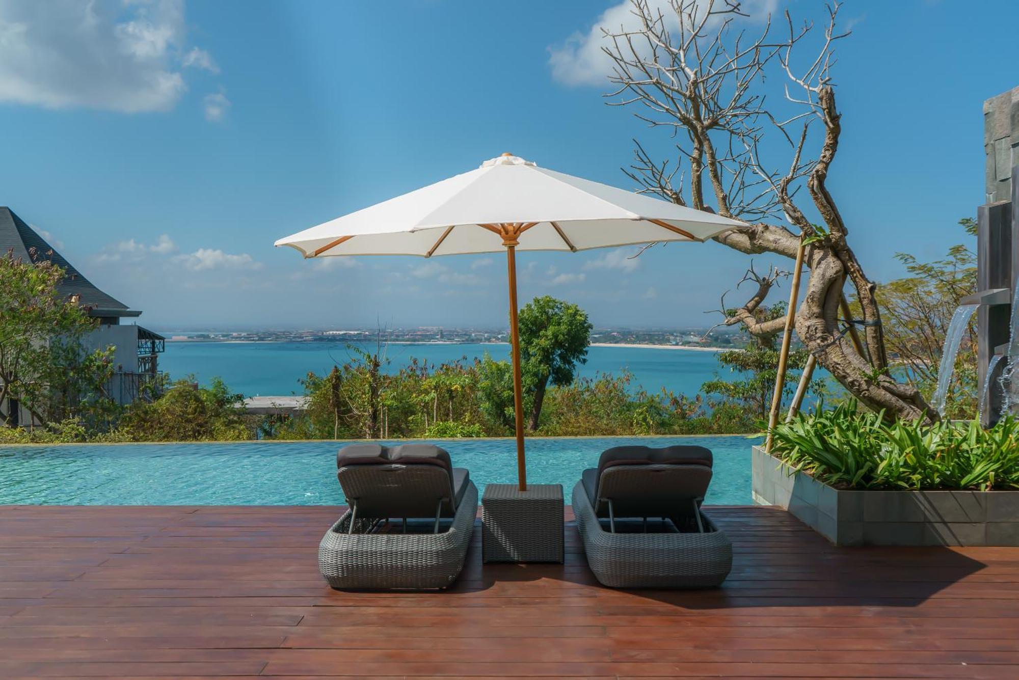Beyond The Sea - Luxe Sea View Villa In Jimbaran Bagian luar foto
