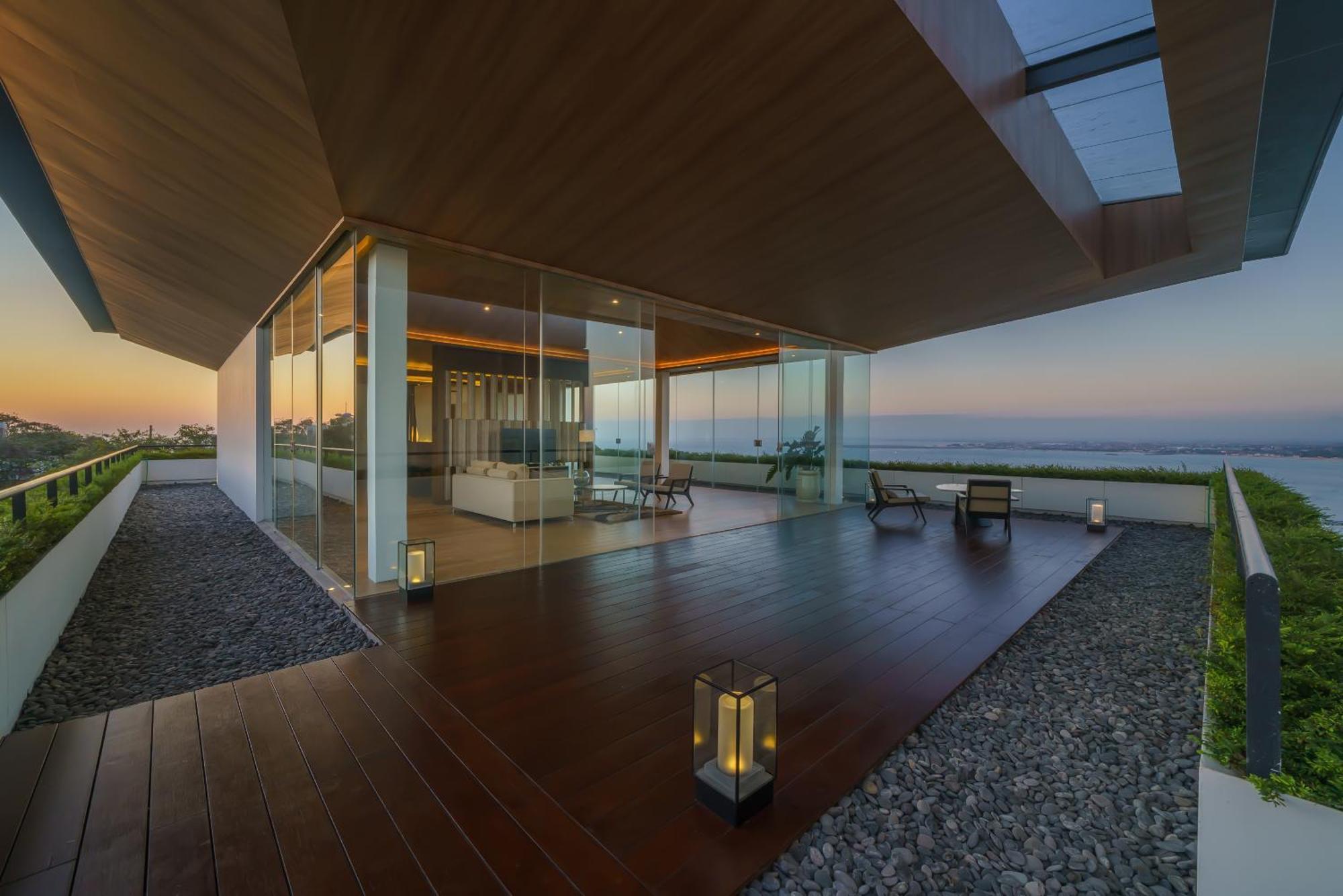 Beyond The Sea - Luxe Sea View Villa In Jimbaran Bagian luar foto