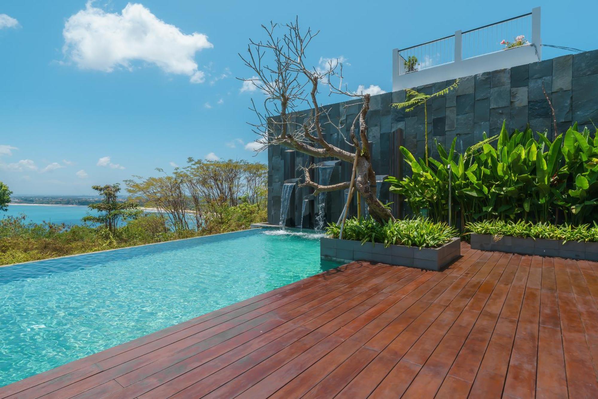 Beyond The Sea - Luxe Sea View Villa In Jimbaran Bagian luar foto