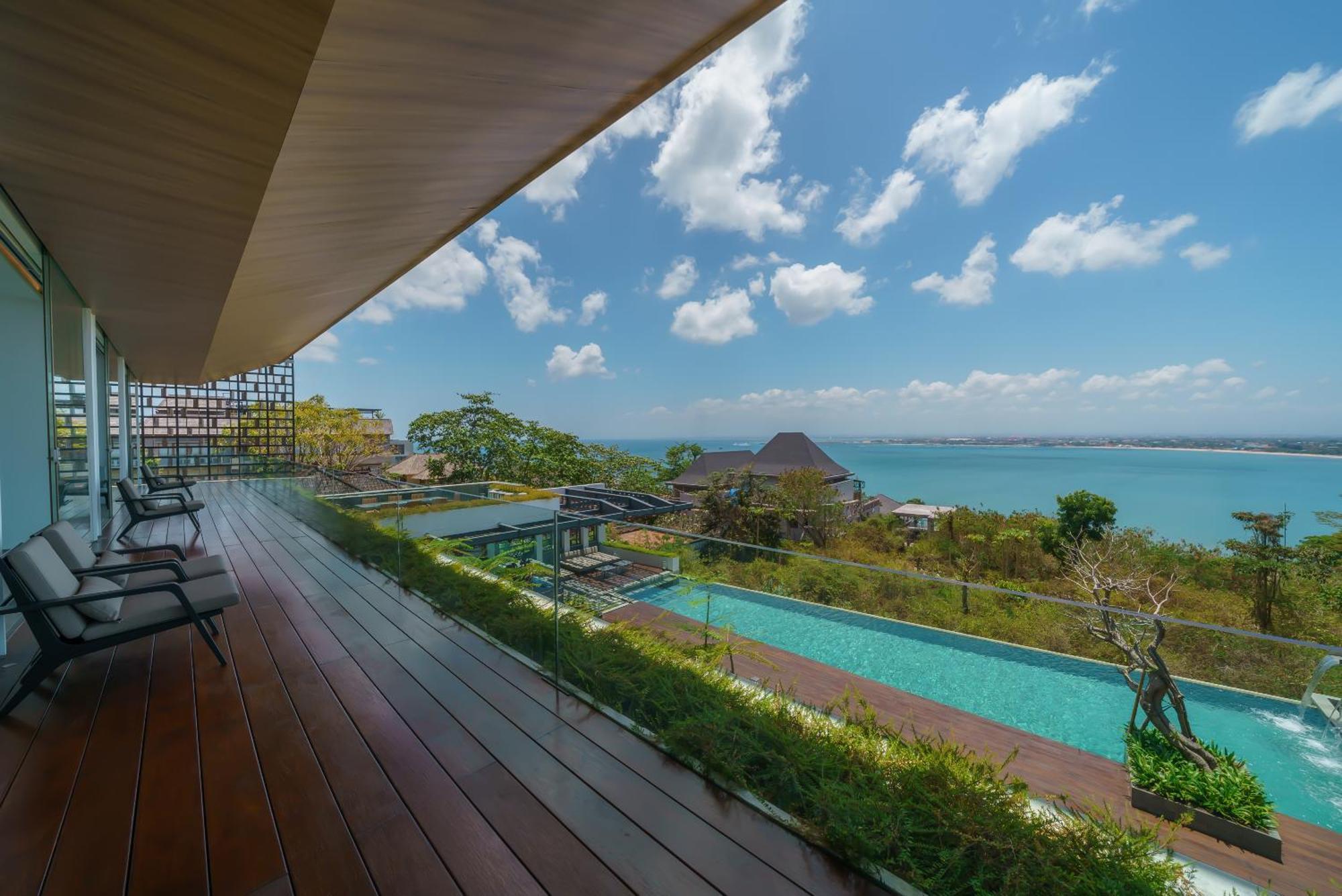 Beyond The Sea - Luxe Sea View Villa In Jimbaran Bagian luar foto